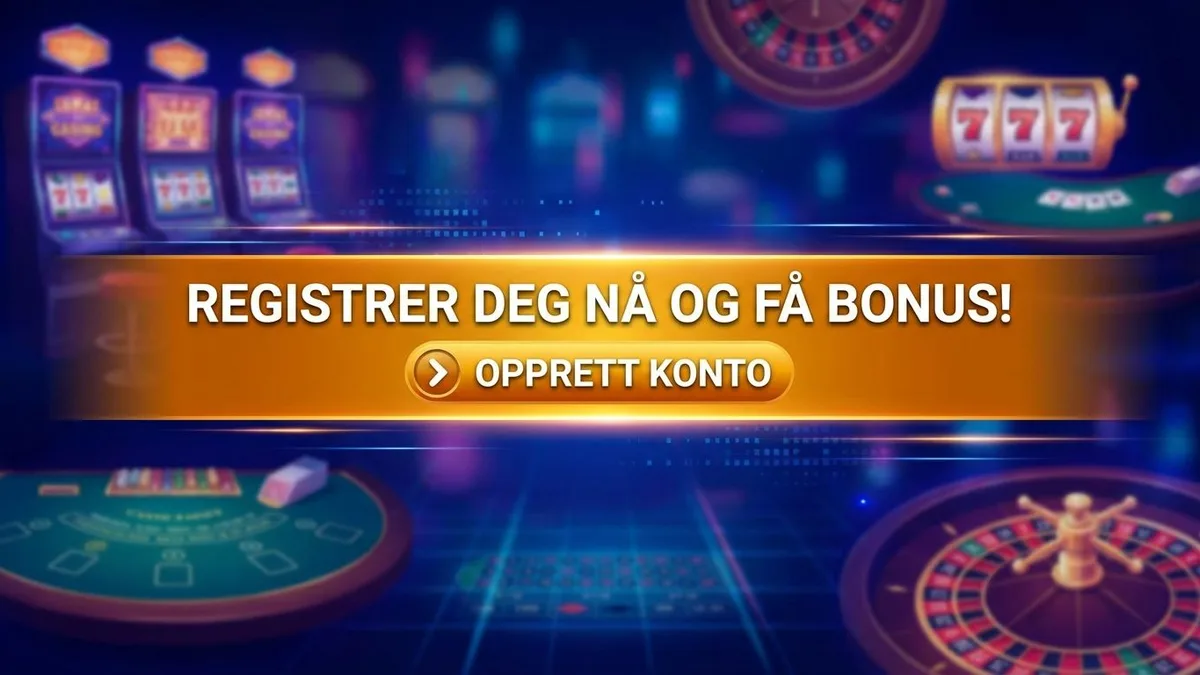 Registrering med bonus